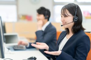 イメージ：電話リレーサービスに対応しています