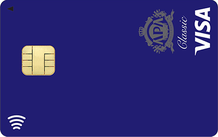 アパクラシックカードVisaのカード券面