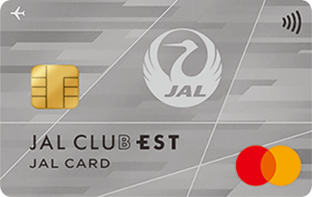 JAL CLUB ESTのカード券面