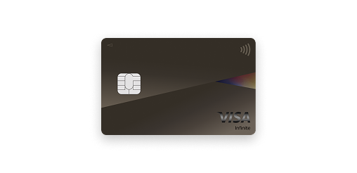 Oliveフレキシブルペイ Visa Infiniteのカード券面