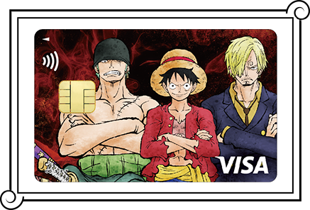 TVアニメ『ONE PIECE』エポスカードのカード券面
